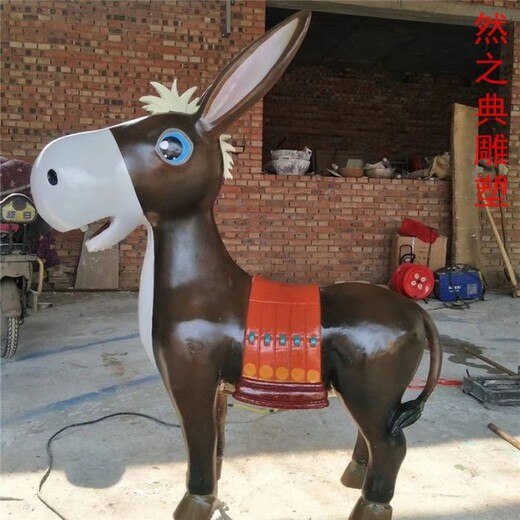 定做花園毛驢雕塑價(jià)格-鍛造工藝-生產(chǎn)體育毛驢雕塑