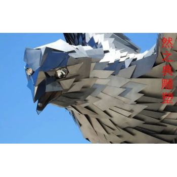 提供现代猫头鹰雕塑厂家-街头雕塑-定制彩色猫头鹰雕塑