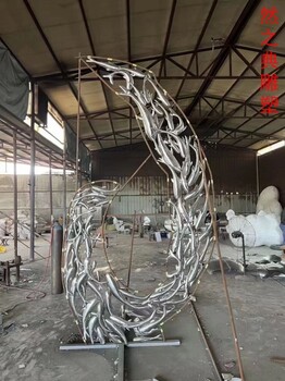 魚群雕塑廠家大小魚組合不銹鋼魚群雕塑展品