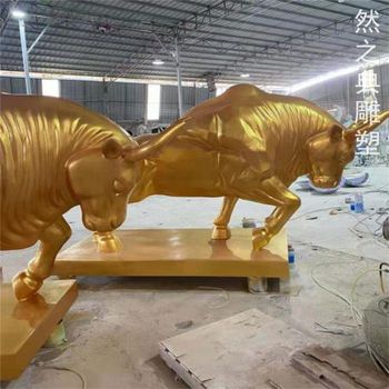供應軟裝銅牛雕塑工廠-動態雕塑-生產商空間銅牛雕塑