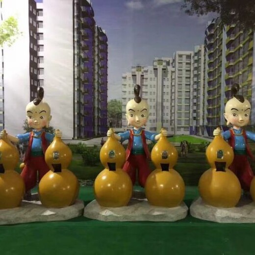 垃圾桶雕塑廠家-卡通元素風(fēng)格-玻璃鋼垃圾桶雕塑價格