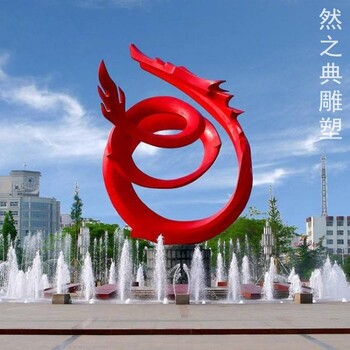 臥龍雕塑廠家-臥姿動(dòng)物擺件-不銹鋼臥龍雕塑供應(yīng)