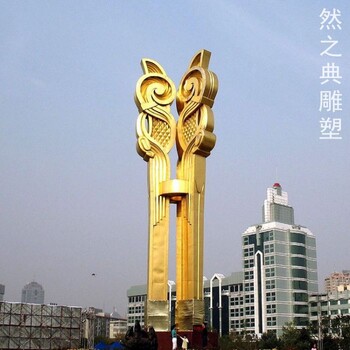 紀念市政雕塑制造商-透雕系列-社區市政雕塑常用