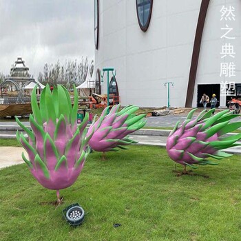 優(yōu)選文化館火龍果雕塑工廠-多彩藝術(shù)-火龍果雕塑工藝服務(wù)商