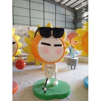 生產(chǎn)商空間葵花雕塑制造-酒店擺件-景觀小品葵花雕塑供需