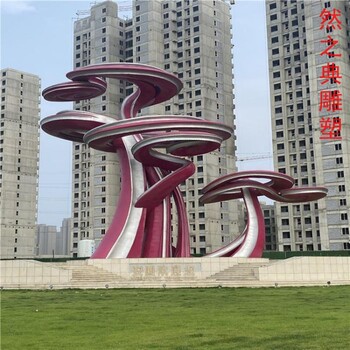 選用大型樹雕塑生產(chǎn)-街頭藝術-烤漆樹雕塑制造商