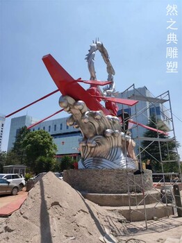 標準民族龍舟雕塑制造-校園雕塑-景觀藝術龍舟雕塑承接