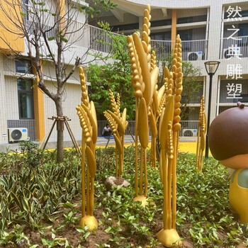展品穿墻水稻雕塑工廠-街頭雕塑-景觀水稻雕塑造型點(diǎn)擊