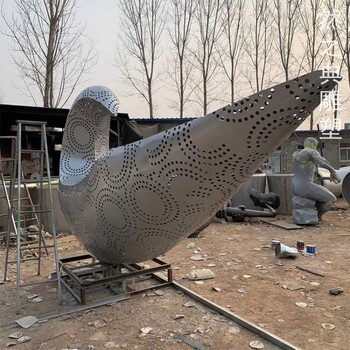 鏤空魚雕塑廠家-燈光效果-燈光鏤空魚雕塑選用