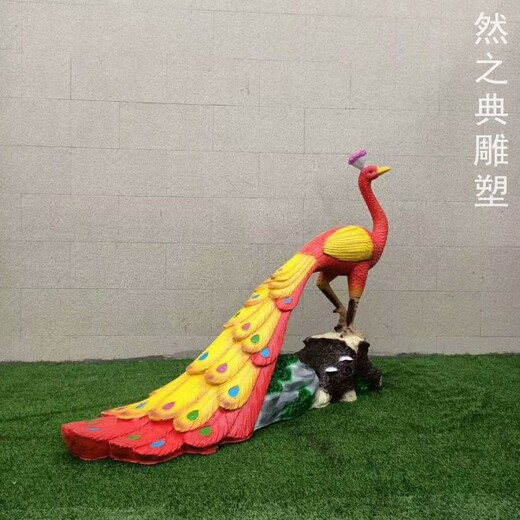 標(biāo)準(zhǔn)民族孔雀雕塑制造-城市裝飾-制作廣場(chǎng)景觀孔雀雕塑