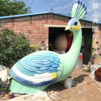 預(yù)定景觀藝術(shù)孔雀雕塑制作廠家-城市裝飾-提供孔雀雕塑創(chuàng)意