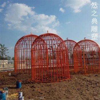 承接蒙古族笼子雕塑生产商-园林装饰-园林景观笼子雕塑精选