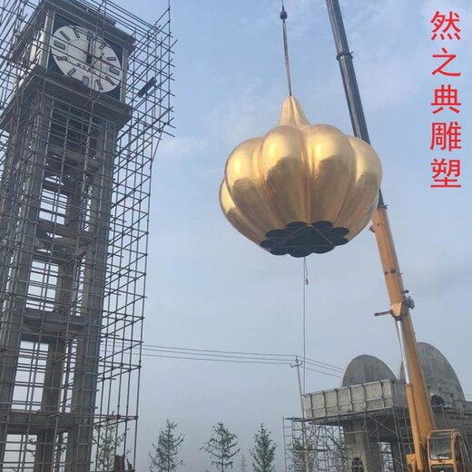 指用無花果雕塑標(biāo)志工廠-圓雕體系-常用酒店無花果雕塑