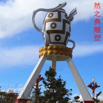 精選藝術天珠雕塑廠家-美陳雕塑-生產天珠雕塑