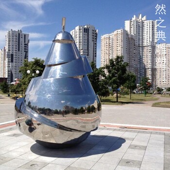 承接校園圓圈雕塑制造廠家-地標擺件-制作廣場景觀圓圈雕塑