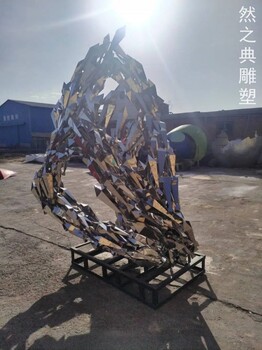生產商小魚群雕塑生產-景區雕塑-點擊現代藝術魚群雕塑