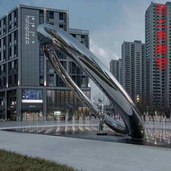 音樂噴泉雕塑廠家-數控燈光結合-承接噴泉雕塑