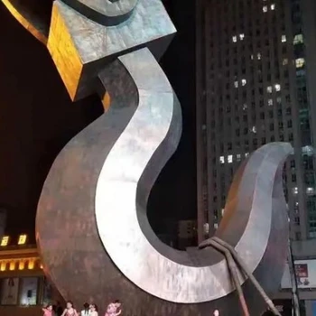 供給構(gòu)件秤鉤雕塑制作廠家-透雕系列-定做花園秤鉤子雕塑