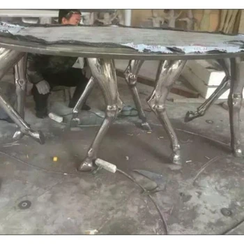 預(yù)定庭院景觀桌子雕塑廠(chǎng)家-噴泉雕塑-批發(fā)城市園林桌子雕塑