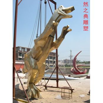 制作公園恐龍雕塑制作廠家-市標(biāo)雕塑-紀(jì)念恐龍雕塑