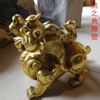 優(yōu)價景區(qū)貔貅雕塑制造廠家-城市裝飾-廣場貔貅雕塑