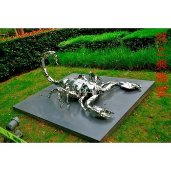 指用裝飾景觀蝎子雕塑制造廠家-街景小品-庭院景觀蝎子雕塑