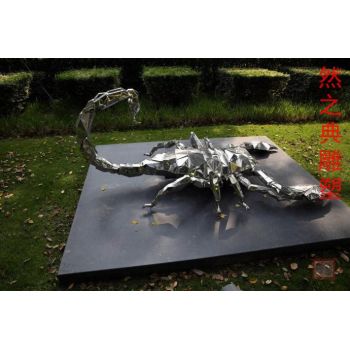 指用装饰景观蝎子雕塑制造厂家-街景小品-庭院景观蝎子雕塑