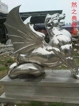 供給地產(chǎn)麒麟雕塑制造商-景觀雕塑-噴泉麒麟雕塑