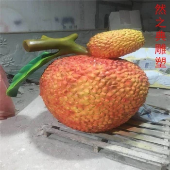 常用荔枝雕塑廠家-地標(biāo)建筑常用-承接不銹鋼荔枝雕塑