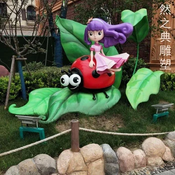 迪士尼雕塑廠家-點(diǎn)擊動漫形象雕塑-常用玻璃鋼迪士尼雕塑