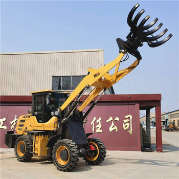 旋轉(zhuǎn)抓木機(jī)配重標(biāo)準(zhǔn)速度快可加鏟斗一機(jī)兩用L