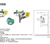 湖北BD-530纯净级不锈钢复合式洗眼器武汉BD-550冲淋洗眼器