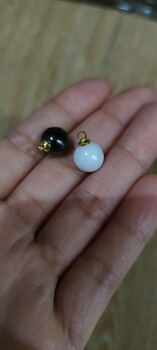旗袍扣子唐裝國(guó)風(fēng)仿玉石珠扣漢服珠子盤扣復(fù)古中式襯衣陶瓷紐扣