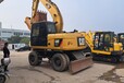 卡特輪胎挖掘機(jī)8成新折價(jià)出售