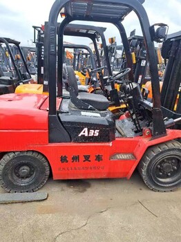 叉車杭州35二手門架叉車
