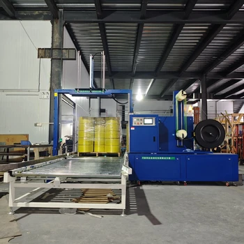 惠州全自動(dòng)加壓打包機(jī)穿劍式捆包機(jī)方便使用