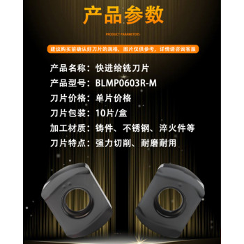供應BLMP0603R-M快進給數控刀片