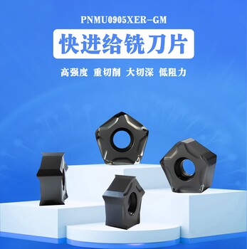 PNMU0905XER-GM快進給數控刀片