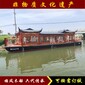 雞公山風(fēng)景區(qū)旅游觀光船廠家單層畫舫游船定制水庫游船廠家圖片