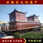 新型旅游船廠家水上大型雙層觀光畫舫游船仿古電動(dòng)木質(zhì)客船圖片