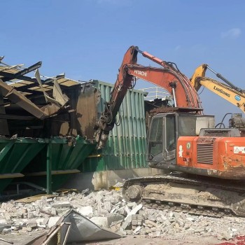 东莞厚街镇重型货架回收-工厂楼房拆除回收