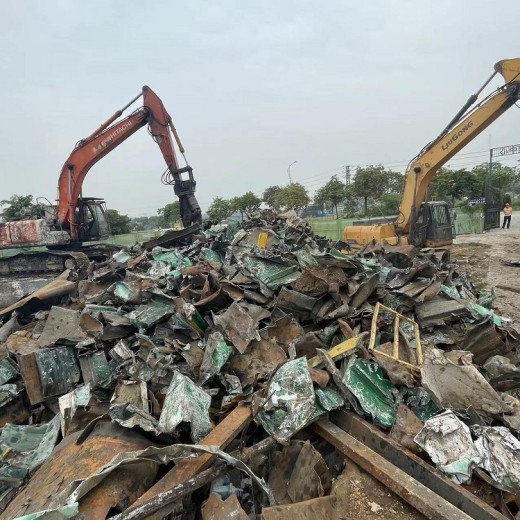 惠州龙门厂房钢结构拆除回收-惠州龙门废旧电缆线回收