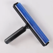粘塵滾輪硅膠粘塵除塵滾輪橡膠手機貼膜滾輪防靜電清潔滾輪