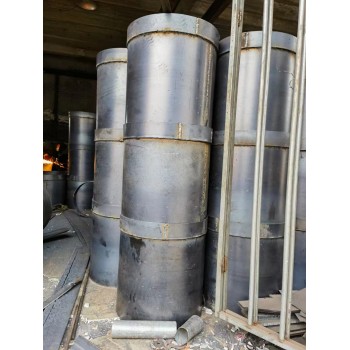 重庆大口径卷管焊接护筒打坡口钢护筒支撑钢护筒大型加工厂