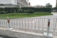 梅州锌钢市政道路护栏人行马路交通安全人车分流护栏