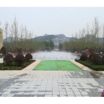 江門景區(qū)波光跳泉施工