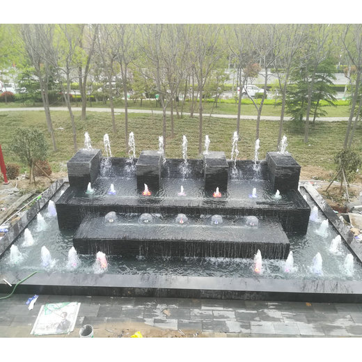 湛江水池旱地噴泉安裝