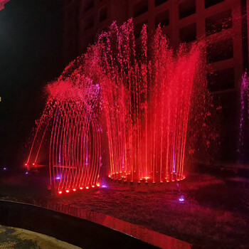 阜陽(yáng)水景噴泉設(shè)備施工