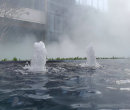莱芜人工湖旱地喷泉公司图片