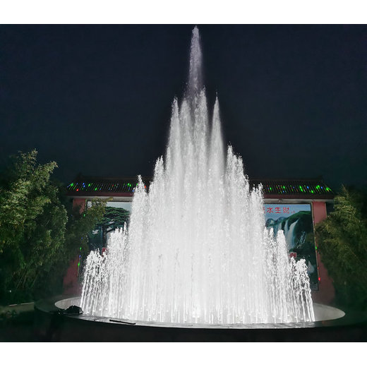 駐馬店景區(qū)聲控噴泉施工